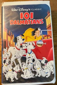 RARE WALT DISNEY BLACK DIAMOND CLASSIC VHS “101 DALMATIONS” 1263/BAMBI VHS - Picture 1 of 6