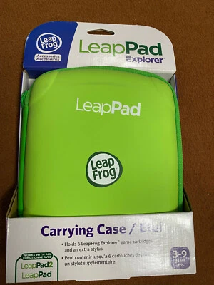 LeapFrog  Leap Pad 1, 2, or 3 Explorer Carrying Case Holds 6 Cartridges, New NIB - Image 1 of 3