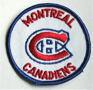 Parche Chaqueta Vintage Montreal Canadiens Equipo de Hockey Logotipo Nuevo Nuevo De Edición Años 70 - Imagen 1 de 2