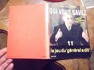 Jean Collombey WER SIE WISSEN Karikatur auf Foto Politik General de Gallien - Bild 1 von 9