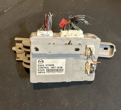07-09 Módulo de control de carrocería Mazda Cx-7 Cx7 BCM alarma antirrobo Eg24 67560b Foto 1 de 2