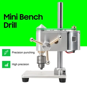 Mini Tischbohrmaschine Presse Präzision CNC Tischfräsmaschine Tragbar Bohrmaschine - Bild 1 von 14