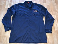 Engelbert Strauss Dunkelblau Hemd Arbeitshemd Dark Blue Men's Workwear Shirt XXL
