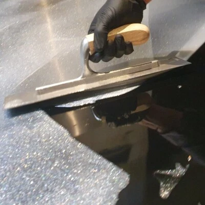 35cm/14" Premium Resin Flooring Trowel For Cement or Epoxy - Image 1 of 4