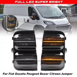 2X Spiegelblinker Blinker für Fiat Ducato Peugeot Boxer Citroen Jumper 2006- - Bild 1 von 11