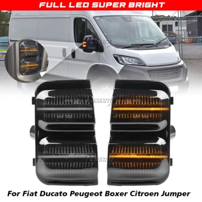 2X  Spiegelblinker Blinker für Fiat Ducato Peugeot Boxer Citroen Jumper 2006- - Bild 1 von 4