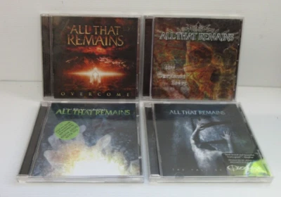 Lote de 4 CD All That Remains - Overcome, Heart, Solitutde, Ideals - Metalcore Foto 1 de 4