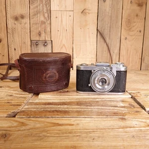 Defekte Zeiss Ikon Tenax Kamera 3,5cm f3,5 Objektiv - Pilz im Objektiv und Kamerauntes - Bild 1 von 8