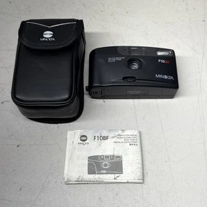 Minolta F10 FF Focus Free 35mm Point & Shoot Film Camera w Manual *CLEAN TESTED* - Picture 1 of 7