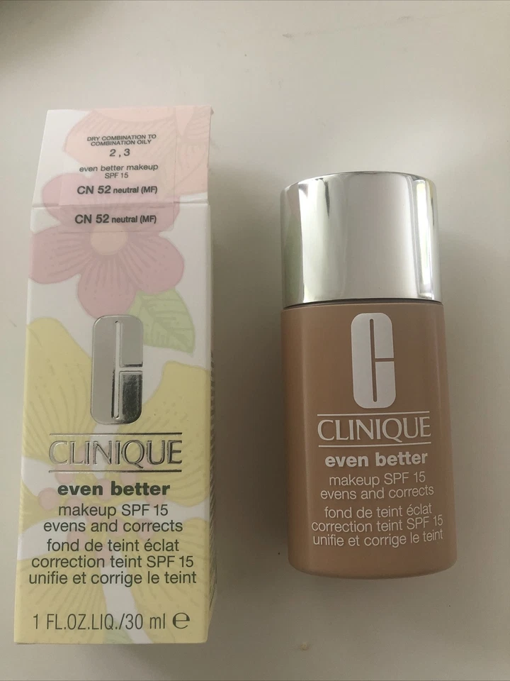 Clinique Even Better Makeup/Foundation SPF 15 (CN 52 Neutral) 30 ml Neu/OVP - Bild 1 von 1