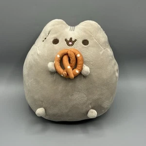 Pusheen The Cat Plush with Pretzel Stuffed Animal 9" - Picture 1 of 6