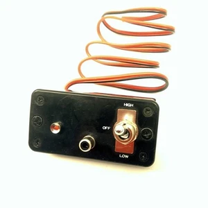 Universal NOS Electric Face Shield Port With Switch, SN44, 11-2650 - Picture 1 of 12
