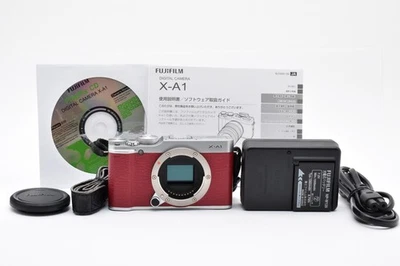 FUJIFILM X-A1 Mirrorless Digital Camera Red Body From Japan (Excellent++) - Image 1 of 4