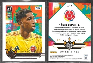 Panini Donruss FIFA 2025 #17 Yaser Asprilla Colombia Girona RC Rookie Kings - Bild 1 von 1