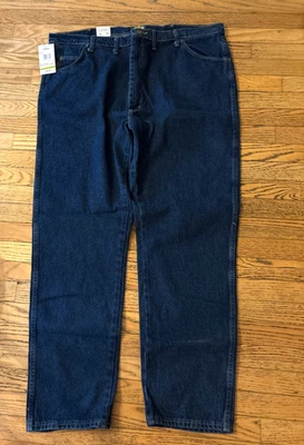 CABELA'S JEANS Hombre 44 x 34-Cuello Áspero Tradicional-Piedra Oscura Foto 1 de 4