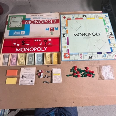 Juego de mesa Monopoly 1961 vintage de Parker Brothers completo Foto 1 de 4
