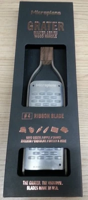 Microplane Küchenhelfer Master Serie 2-Wege-Schneide Reibe