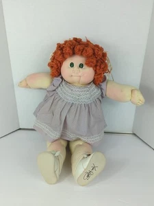1983 Xavier Roberson The Little People Cabbage Patch Doll Soft Sculpture red - Picture 1 of 20