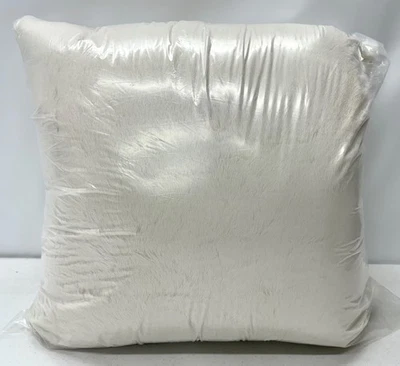 BRAND NEW Pottery Barn Mink Faux Fur 50" x 60" Throw Blanket~Ivory - Image 1 of 2