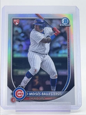 MOISES BALLESTEROS 2025 BOWMAN CHROME ROOKIE RED LOGO REDEMPTION RC Q0234 - Image 1 of 2