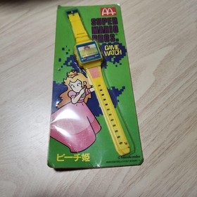 NINTENDO Super Mario Bros Game Watch Unopened Vintage 1980's Princess Peach