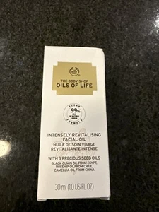 The Body Shop Oils of Life Intensely Revitalising Facial Oil 1 Oz 30ml RARE - Picture 1 of 5