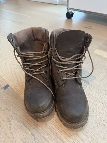 Stivali Timberland misura 5 5 da donna taglie larghe stivali in pelle marrone