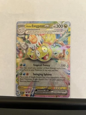 Alolan Exeggutor ex 133/191 Sv08: Surging Sparks Holo - Image 1 of 2