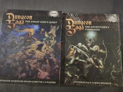 Dungeon Saga The Dwarf King's Quest & The Adventurer's Companion Mantic New - Image 1 of 4
