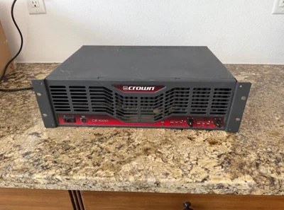 Amplificador de áudio Crown CE2000 975 Watt 2 ChProfessional Power - peças/reparo - Imagem 1 de 4