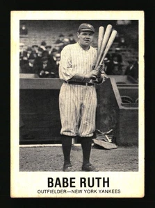 1980 Galasso Glossy Greats #91 Babe Ruth New York Yankees - Picture 1 of 2