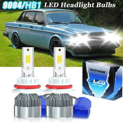 Kit de bombillas LED de haz alto/bajo 6000K 9004 HB1 para Volvo 240 1990-1993 Foto 1 de 4