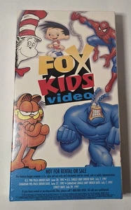 FOX KIDS VIDEO Promo VHS RARE NEW SEALED ~ Bobby’s World The Tick Garfield++ - Picture 1 of 6
