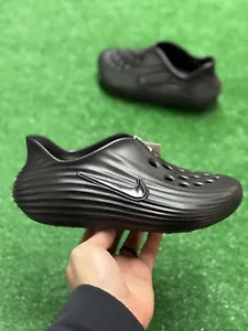 Nike ReactX Rejuven8 Triple Black GS Shoes IF1746-001 NEW Multi Sz - Picture 1 of 7