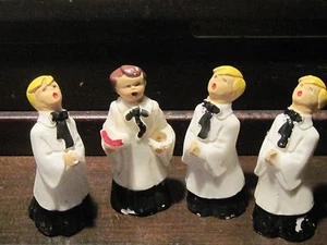Vintage Resin Choir boys hand painted - Picture 1 of 3
