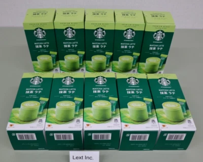Nestle Starbucks Premium Matcha -Green Tea- Latte (4sticks 10box) In Stock Japan - Image 1 of 4