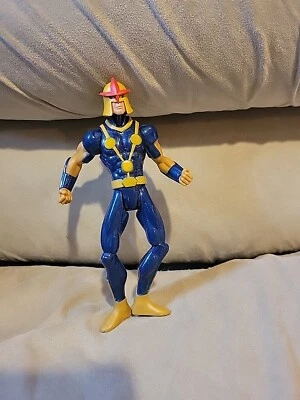 Figura de acción Marvel Ultimate Spider-Man Human Rocket NOVA Hasbro 2012 LL Foto 1 de 4