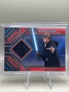 2022 Star Wars Masterwork Luke Skywalker Sourced Fabric 9/25 Red - Picture 1 of 2