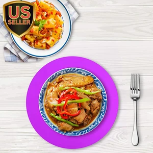 12" Inch Silicone Microwave Multi-Mat, Non-Stick Heat Resistant Oven Mat Micr... - Picture 1 of 8