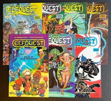 Elfquest: Siege at Blue Mountain #1-7 (1987, Apple Comics)
