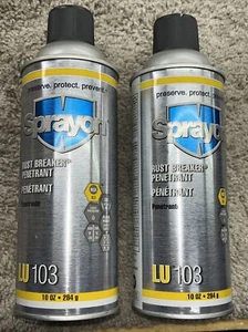 (2) NEU - SPRAYON LU 103 Rostbrecher Eindringmittel 10 Unzen Dosen 808731 - Bild 1 von 5