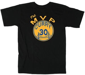 Golden State Warriors Steph Curry "MVP" T-shirt Youth & Mens sizes S-5XL - Picture 1 of 2