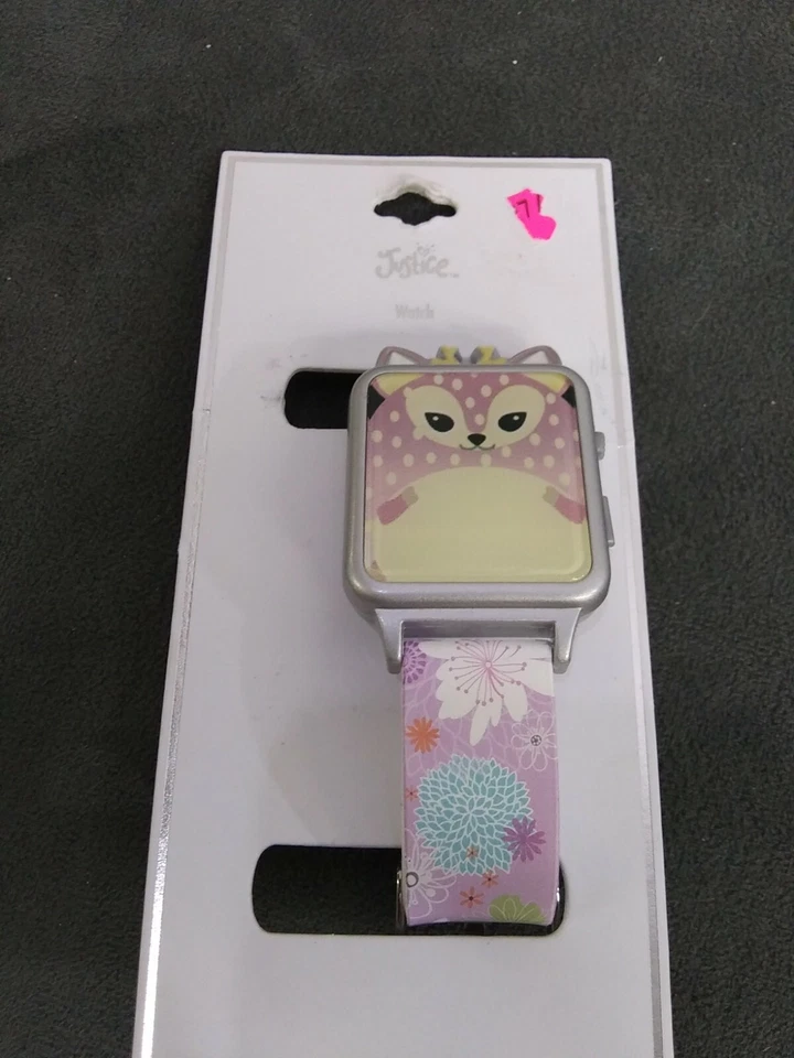 Reloj Zorro Justice Girls LED Táctil Nuevo En Pack Foto 1 de 4