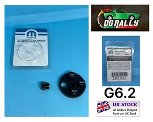 New Genuine OEM Set of Four Mopar Jeep Valve caps in Black K82214622 - Picture 1 of 1
