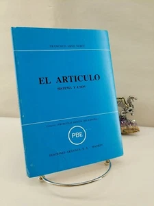 El articulo, sistema y usos, Francisco Abad Nebot 1977 - Picture 1 of 6