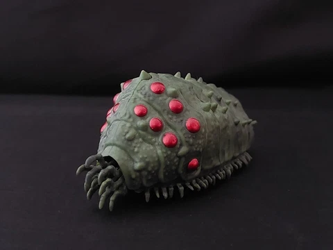 Red Ohmu Figure Nausicaä of the Valley of the Wind Studio Ghibli Cover
