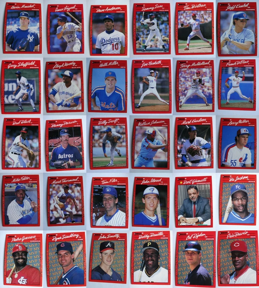 1990 Donruss Baseball Cards Complete Your Set U Pick From List 601-716 BC1-26 - Image 1 of 1