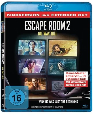 Escape Room - Teil: 2: No Way Out (Extended Cut)(2021)[Blu-ray/Neu/OVP] - Bild 1 von 2