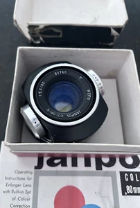 Janpol Color-K 80mm f/5.6 Enlarger Lens WZFO Poland w/ Box & Manual – SN# 61760 - Picture 1 of 13