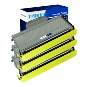 Paquete de 3 tóner negro TN360 apto para Brother MFC-7320 MFC-7320R MFC-7345DN MFC-7345N - Imagen 1 de 18